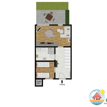 Neues Urlauberdorf Hs 34 B Semesterbostad *